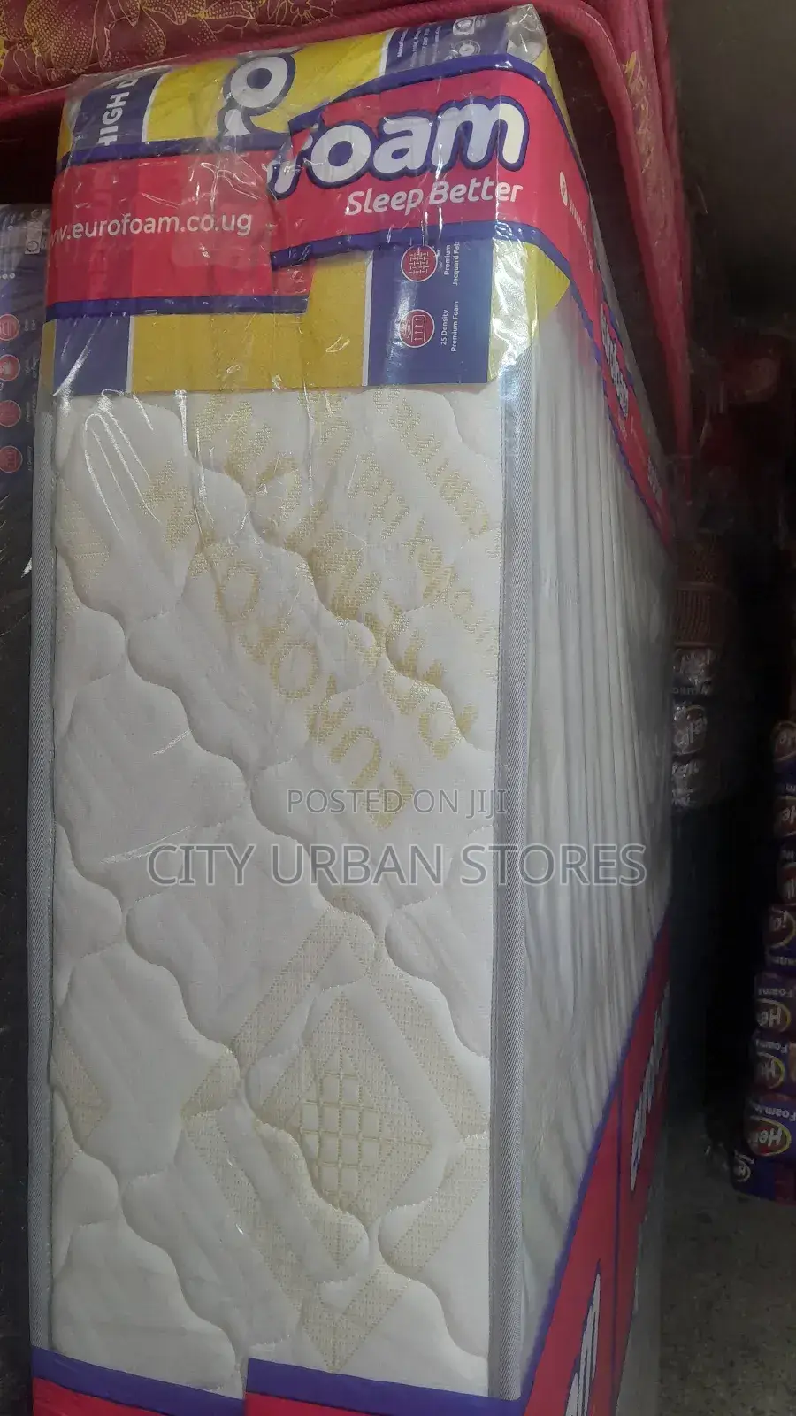 Eurofoam Premium High Density 6x6 by 10 Inches