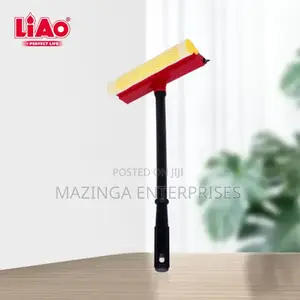 Double Sided Squeegee Glass Door Car Cleaning Brush Squeezer