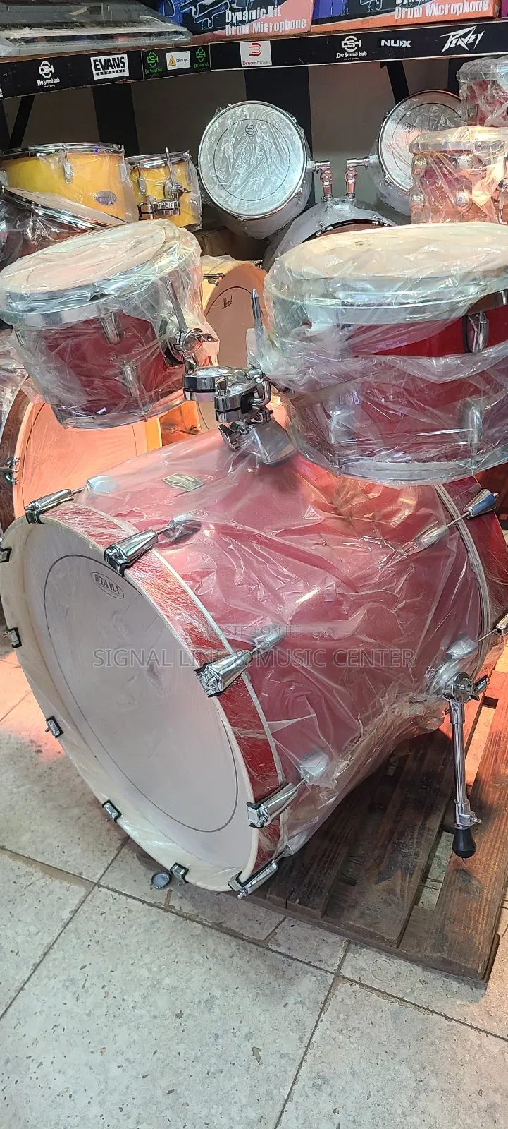 Tama Drum Set Double Rayer Skine