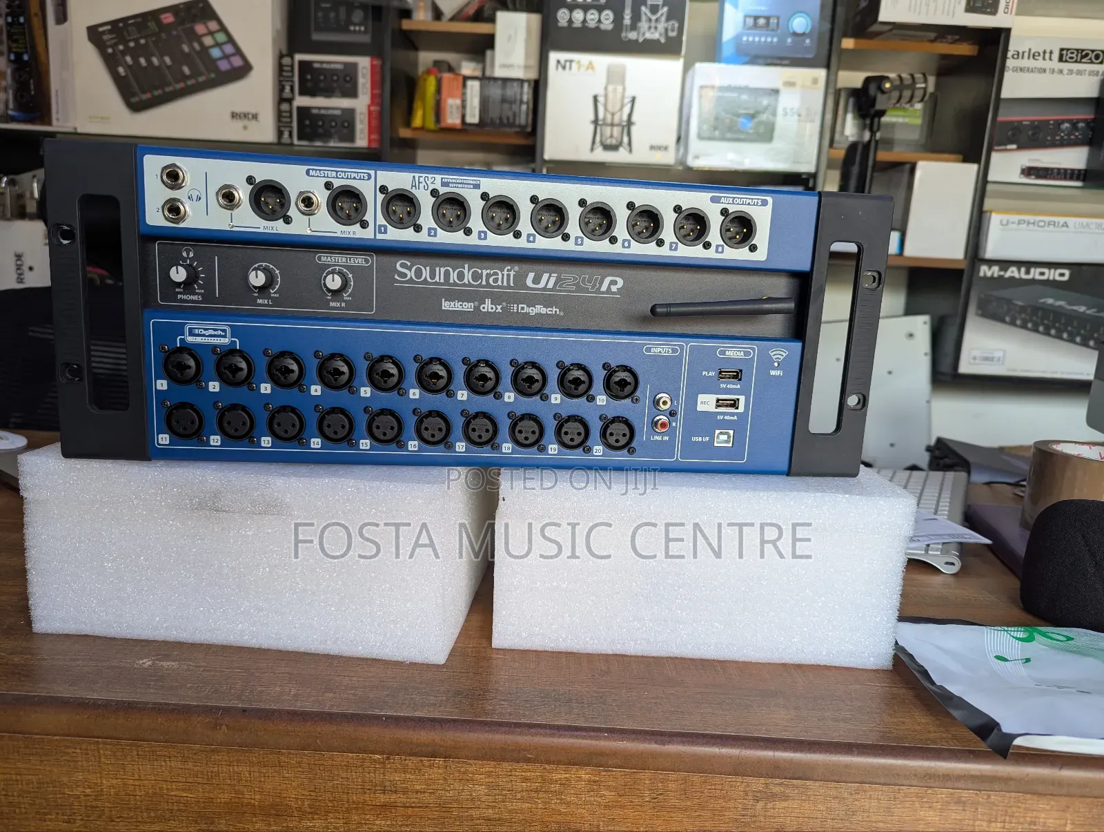 Soundcraft Ui24 Rack Digital Mixer