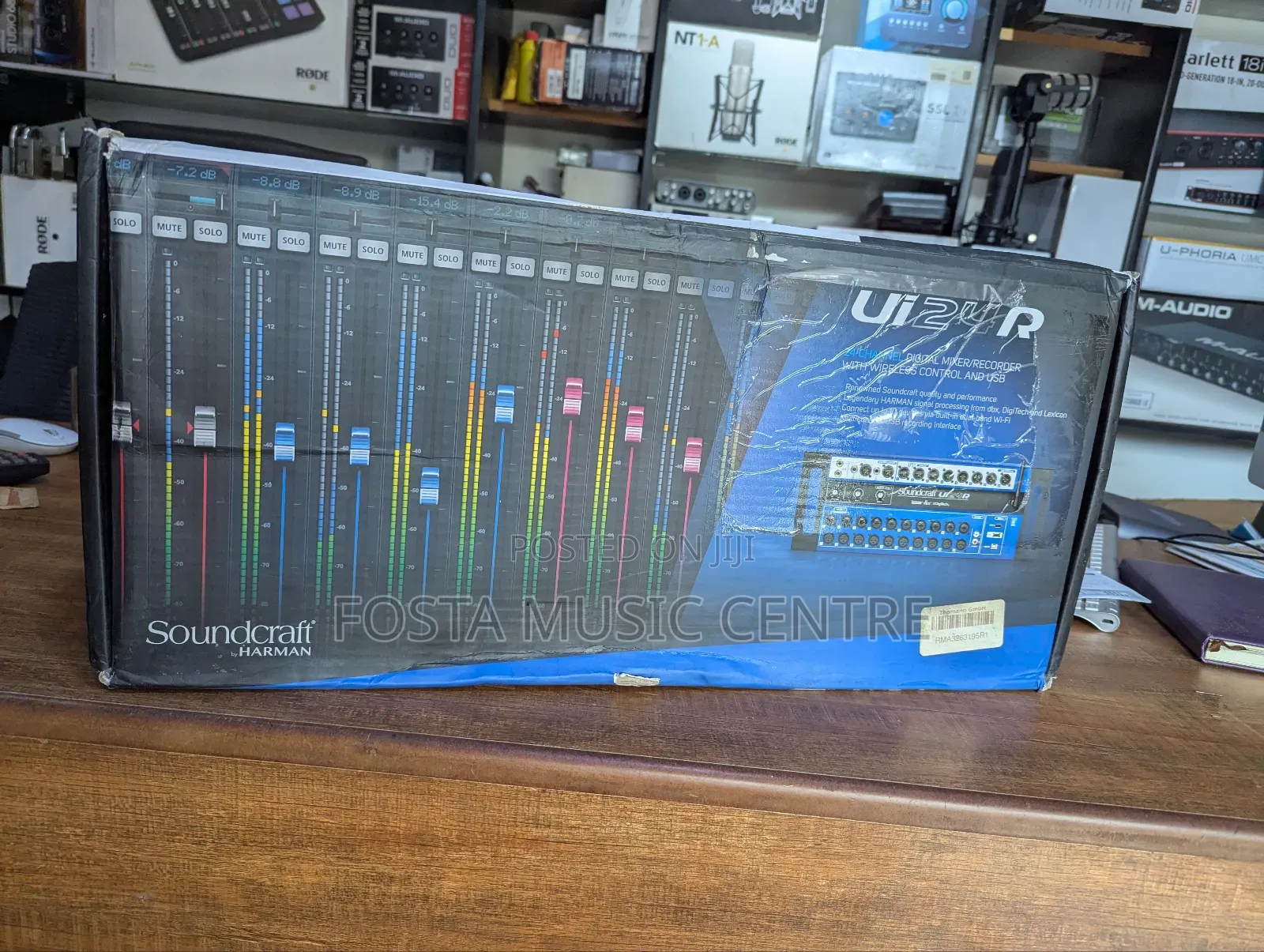 Soundcraft Ui24 Rack Digital Mixer