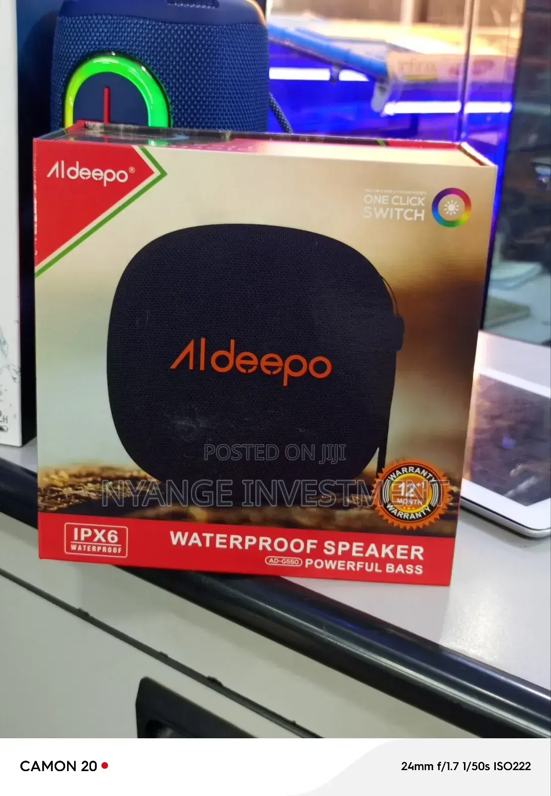 Aldeepo Portable Wireless Speaker