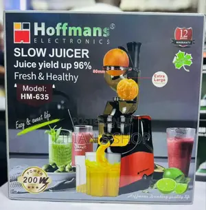 New Hoffmans Slow Juicer