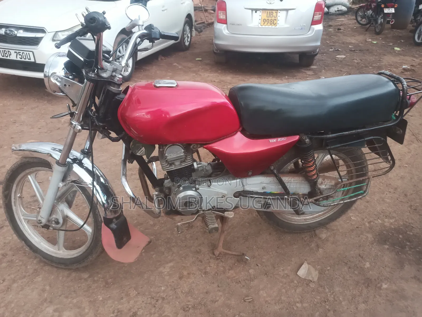 Bajaj Boxer 100 2016 Red