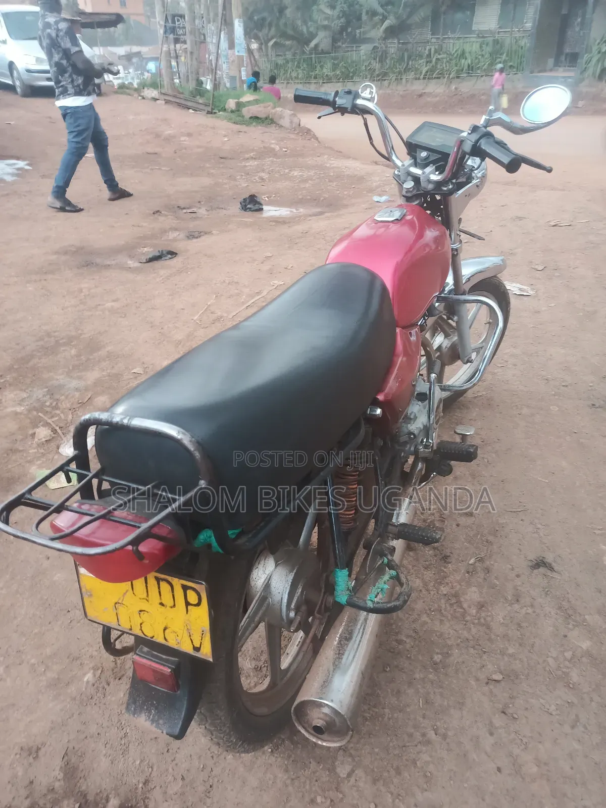 Bajaj Boxer 100 2016 Red