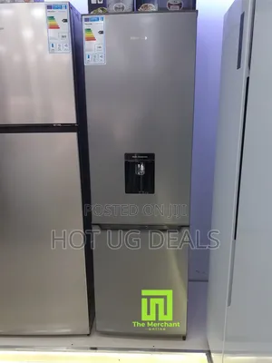 Hisense 330l Nofrost Double Door Bottom Freezer Fridge