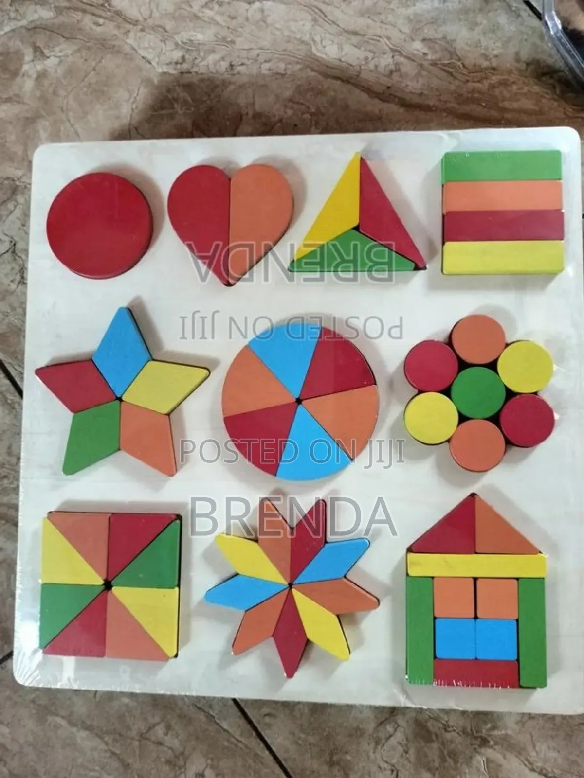 Brand New Wooden Pre School Educational Items