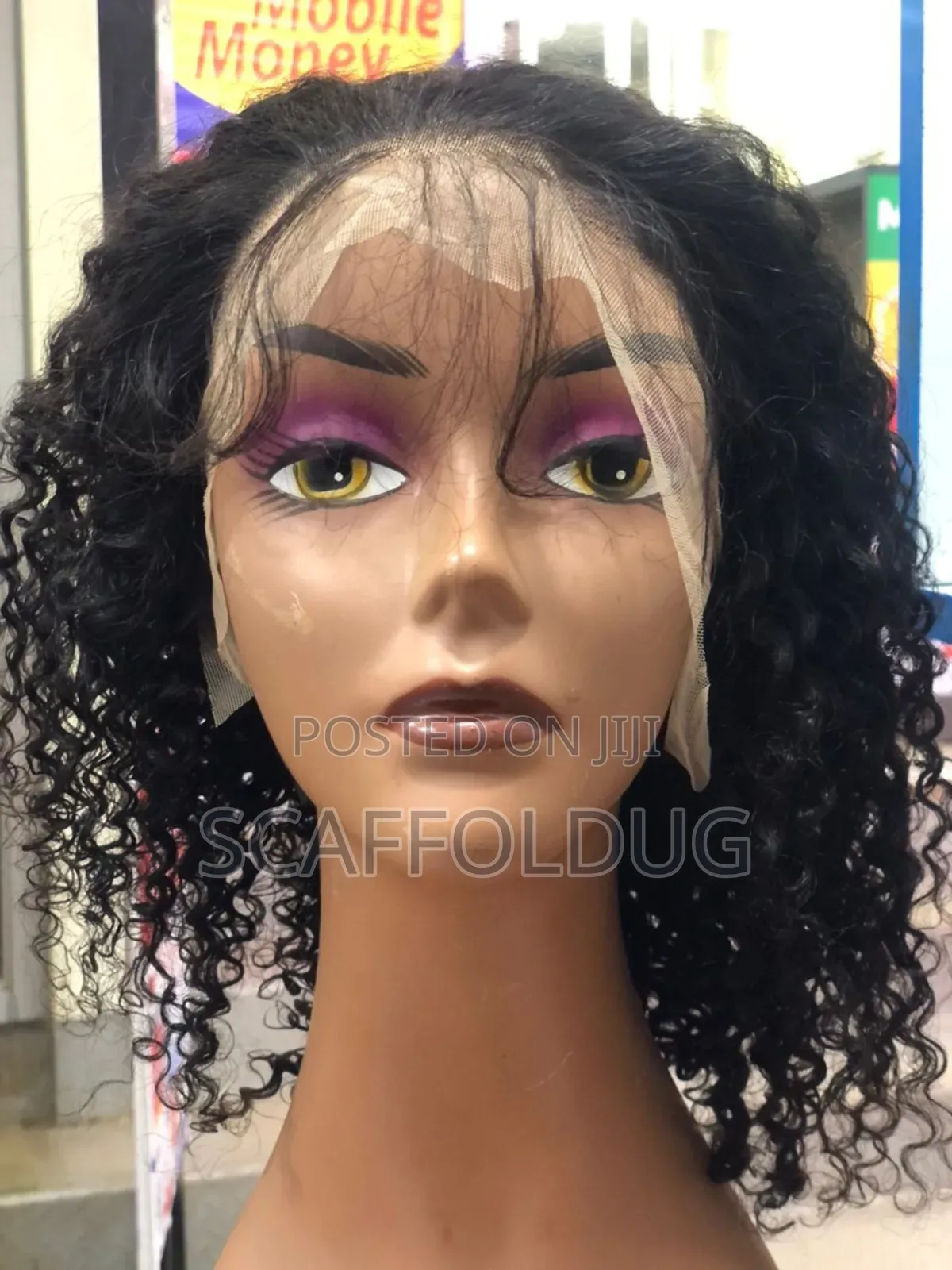 Hair Hair Ear to Ear Wig Jerry Curl 14"