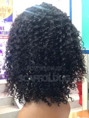 Hair Hair Ear to Ear Wig Jerry Curl 14"