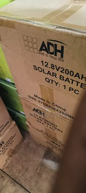 Solar Lithium Batteries #Adh Brand