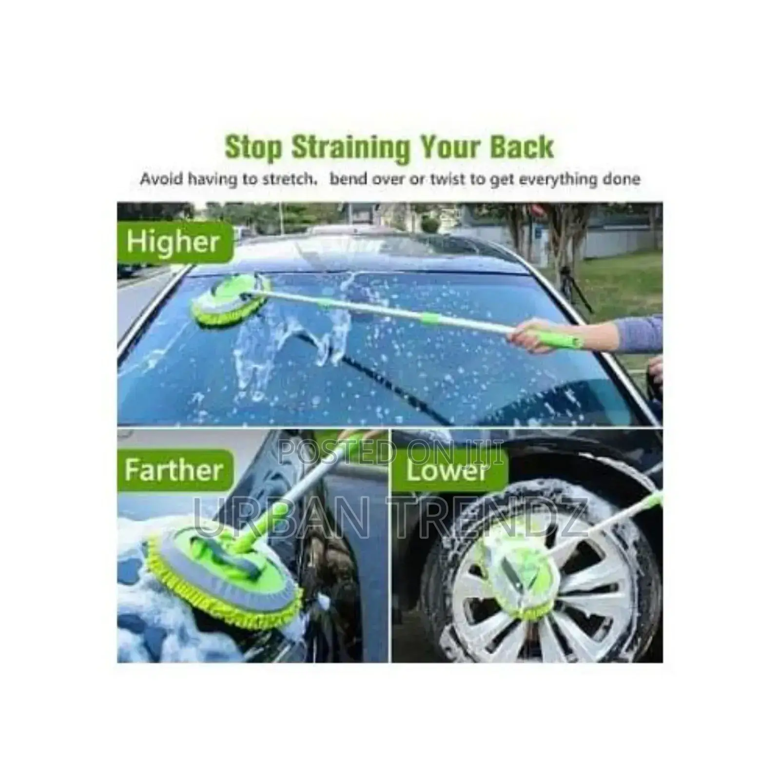 Chenille Washing Brush, Microfibre Auto Clean Wash Mop