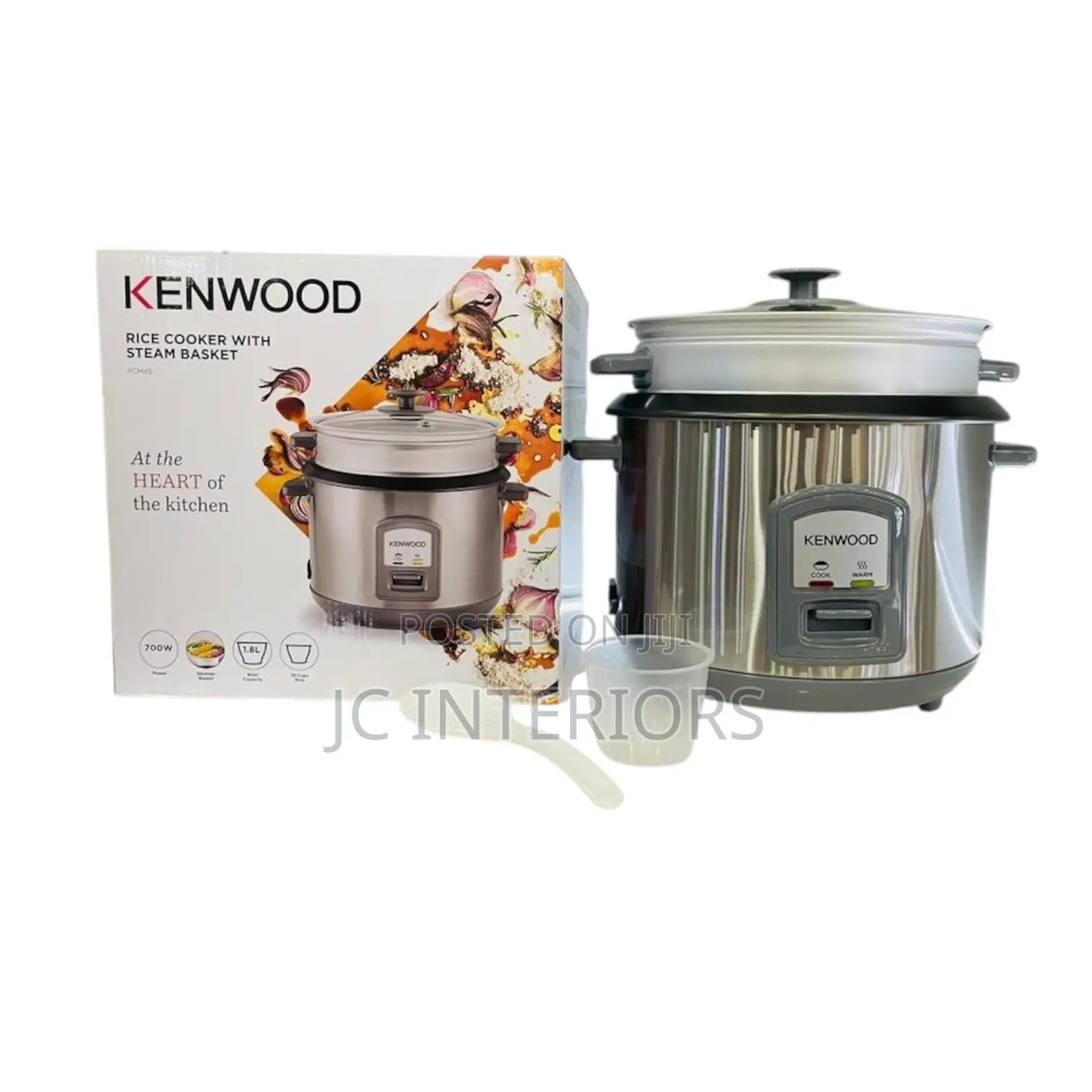 1.8 Kenwood Rice Cooker at 250,000 Ugx