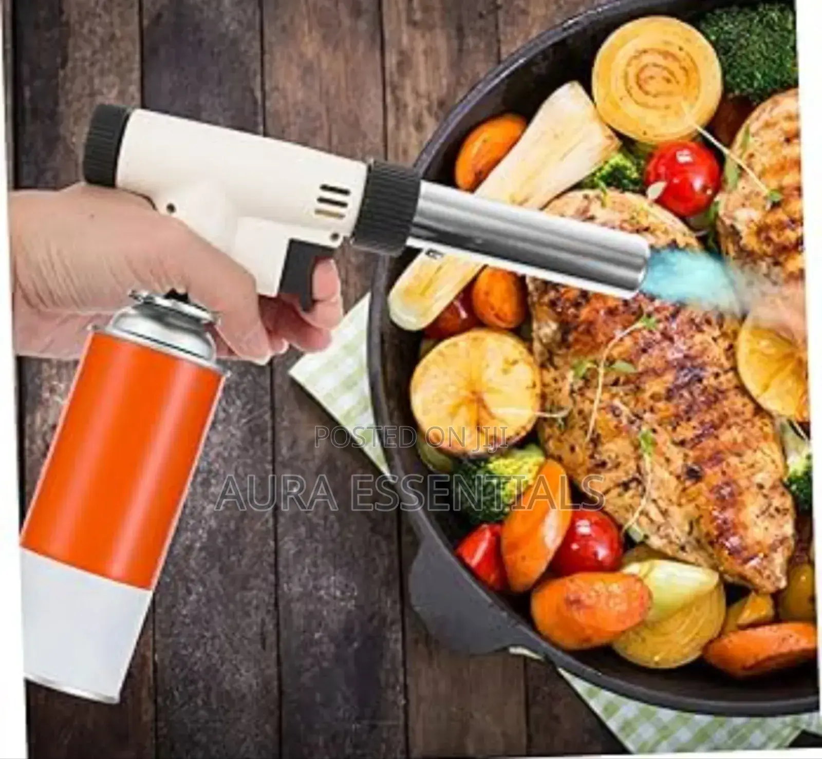 Portable Metal Flame Gun/Butane Torch