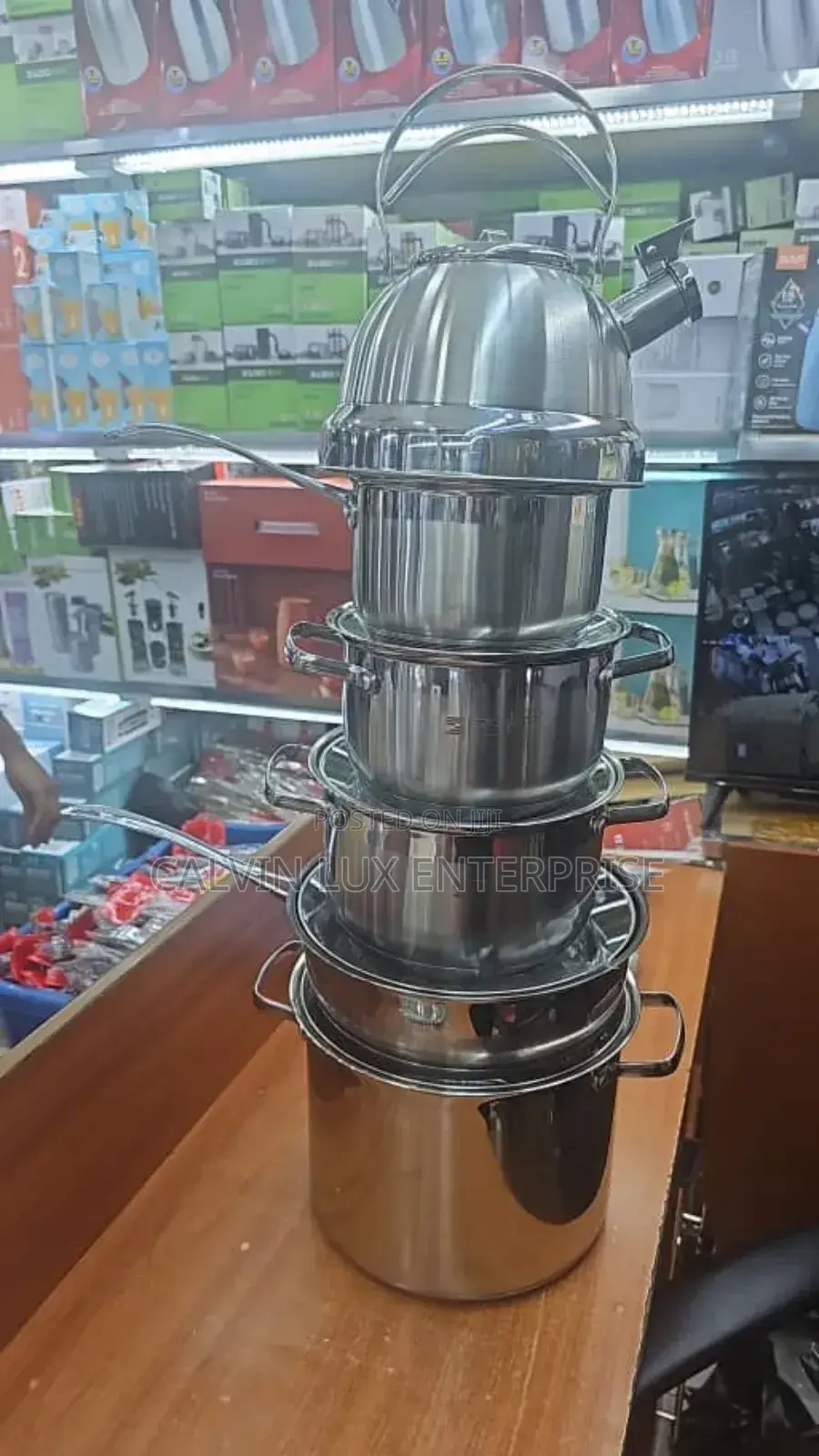 Stainless Steel Dishes Set