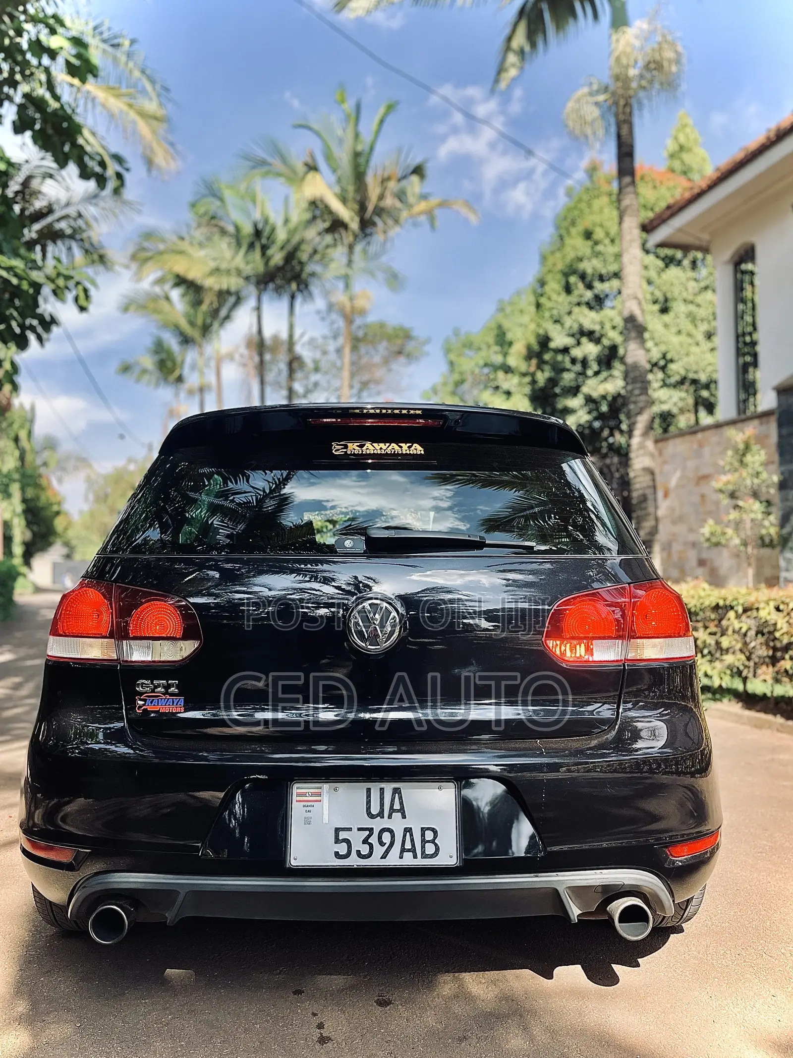 Volkswagen Golf GTI 2012 Black