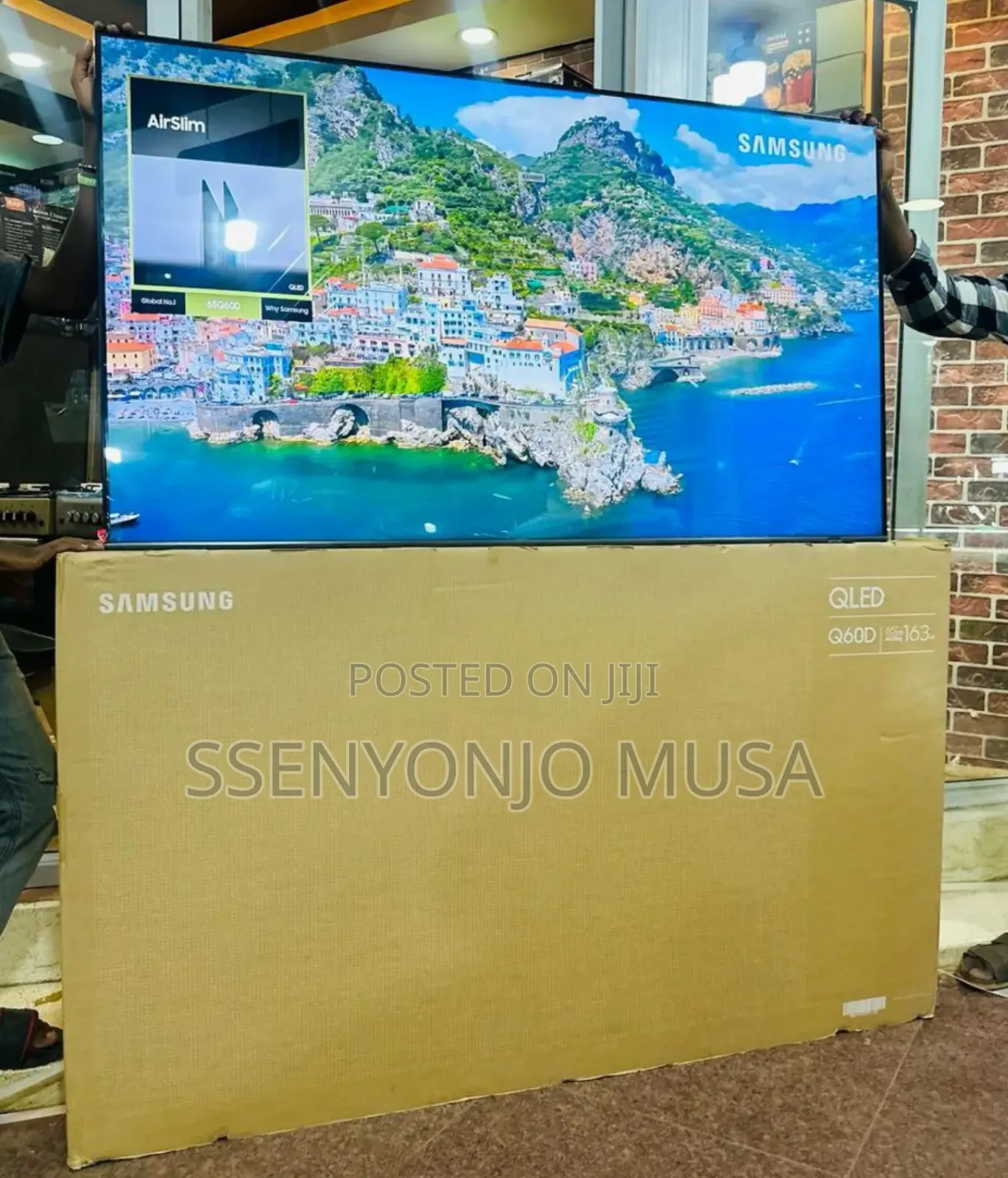 Samsung 65" Q60d Qled Smart Tv -Quantum Dot, Upscaling