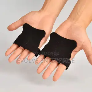 Leather Weight Lifting Training Gloves Palm Protection