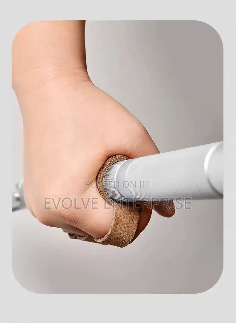 Leather Weight Lifting Training Gloves Palm Protection
