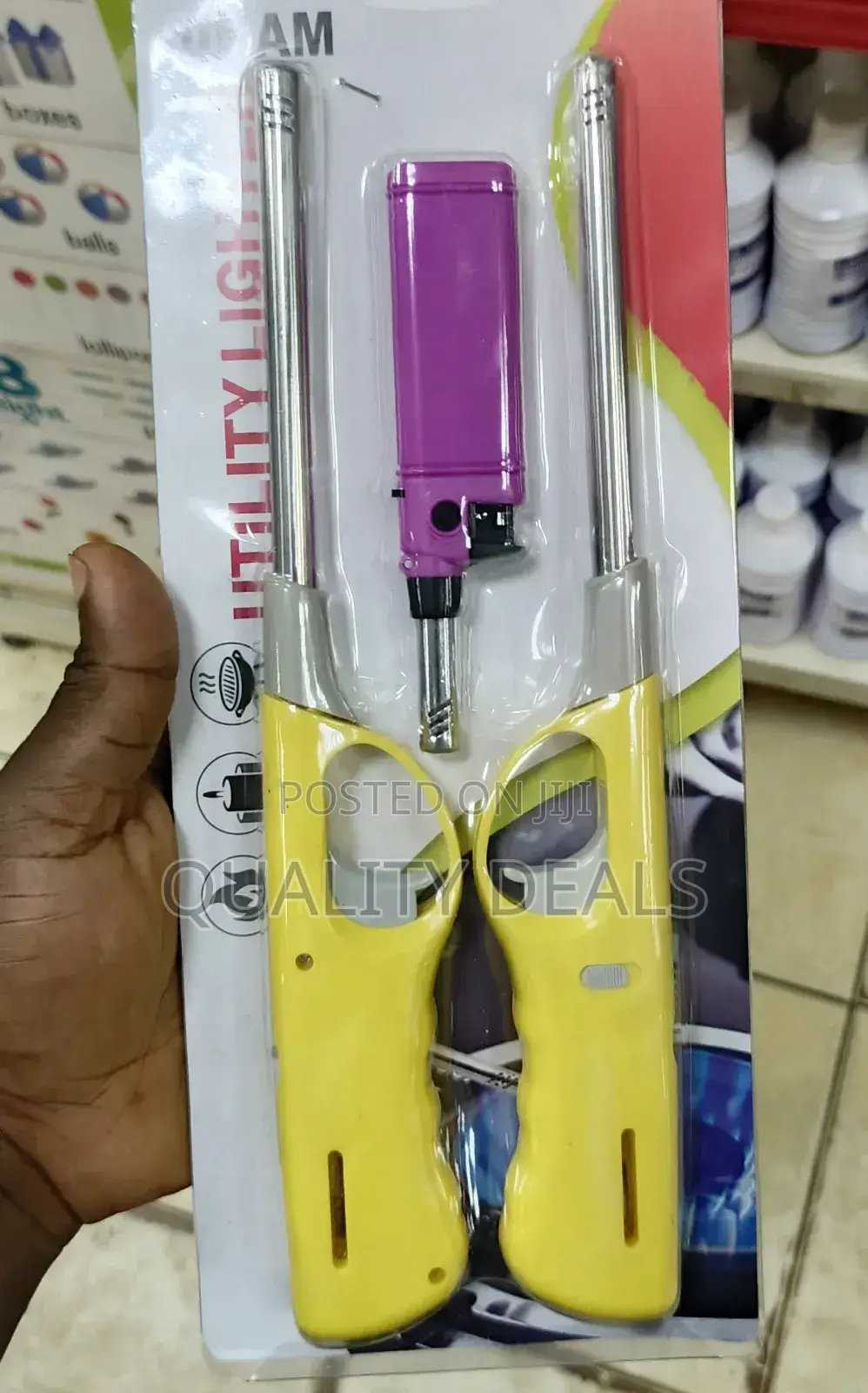 Gas Lighter With Electric Sparks