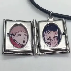 Anime Jujutsu Kaisen Openable Pendant With Photo Choker