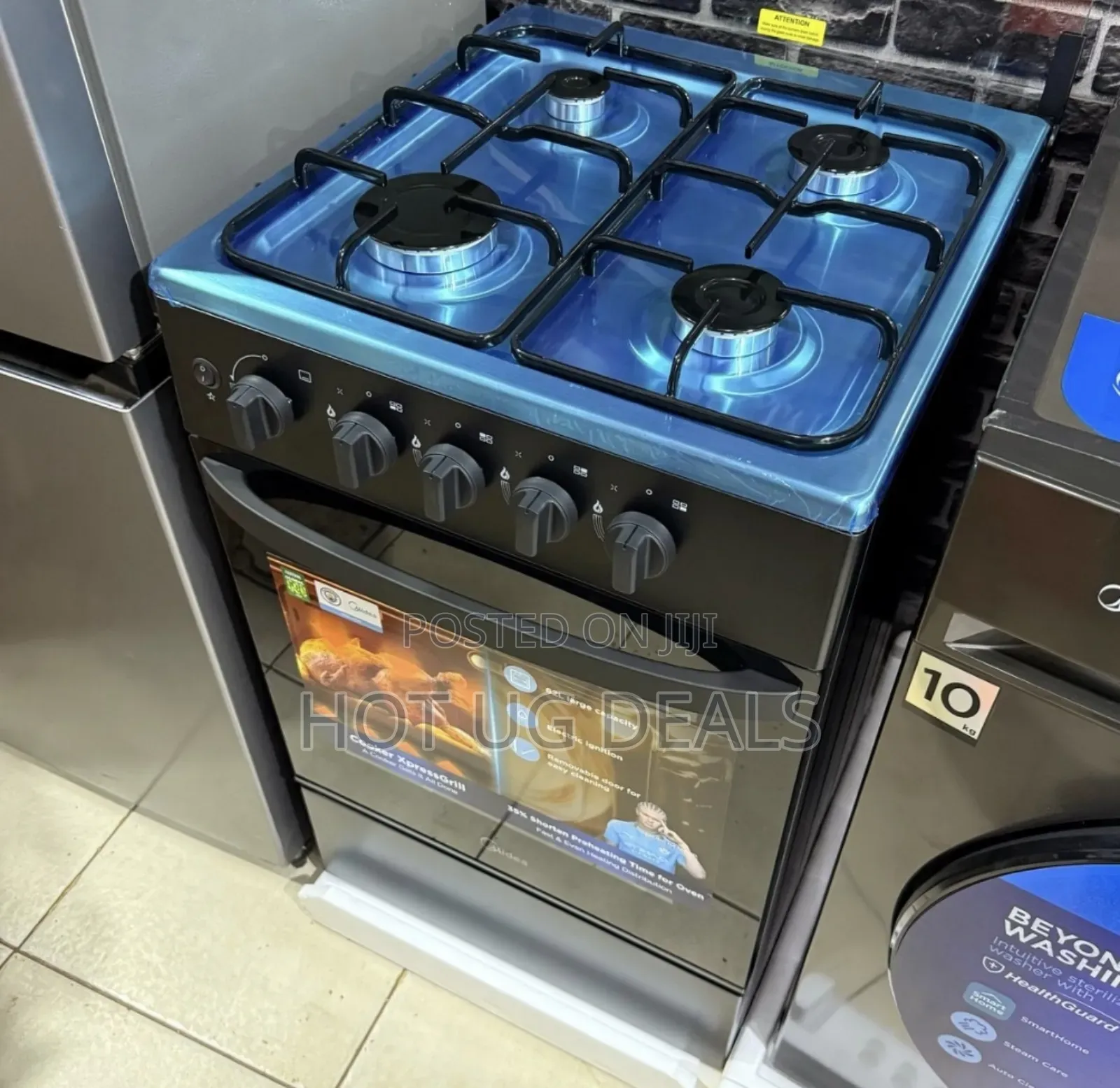 Midea 50x50cm 4 Gas Burners Gas Oven Cooker