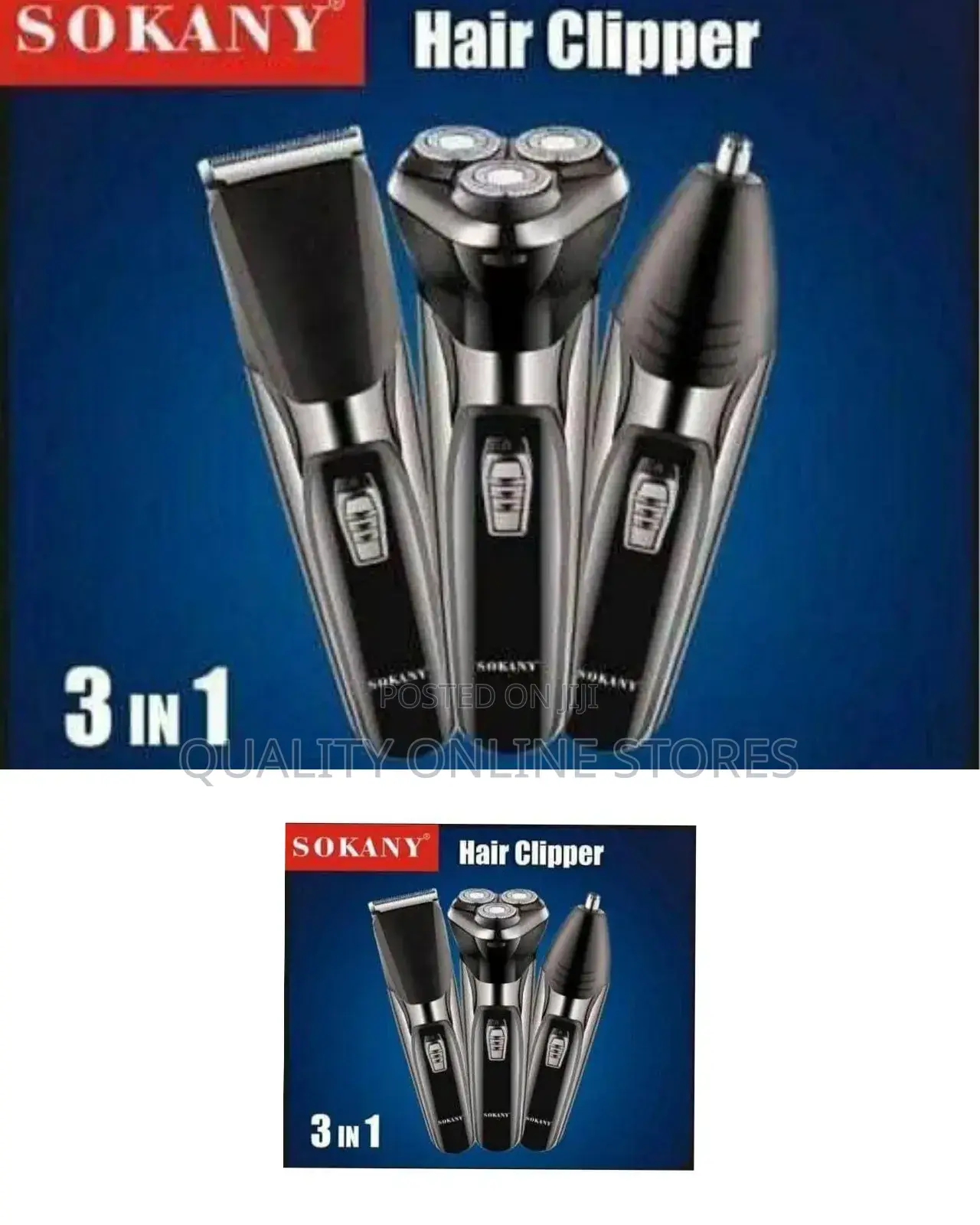 Sokany 3in 1 Hair Shaver