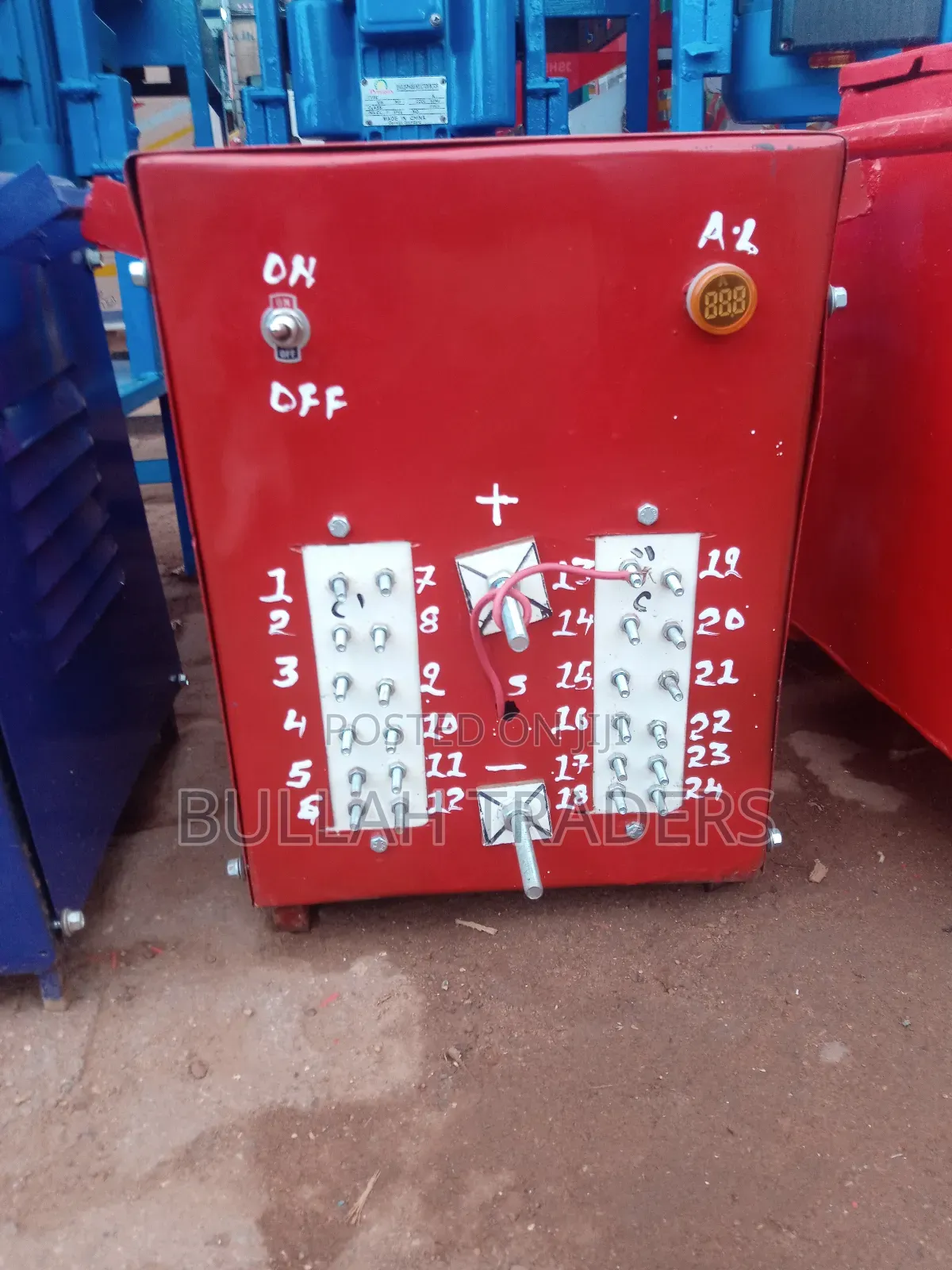Electric Battery Chargers Charging 24 Batteries Once