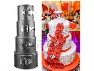 Commercial Cake Moulds 4pcs Round Small