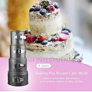 Commercial Cake Moulds 4pcs Round Small