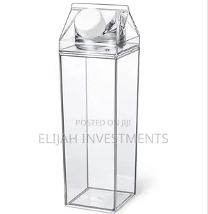 Transparent Plastic Milk Bottle