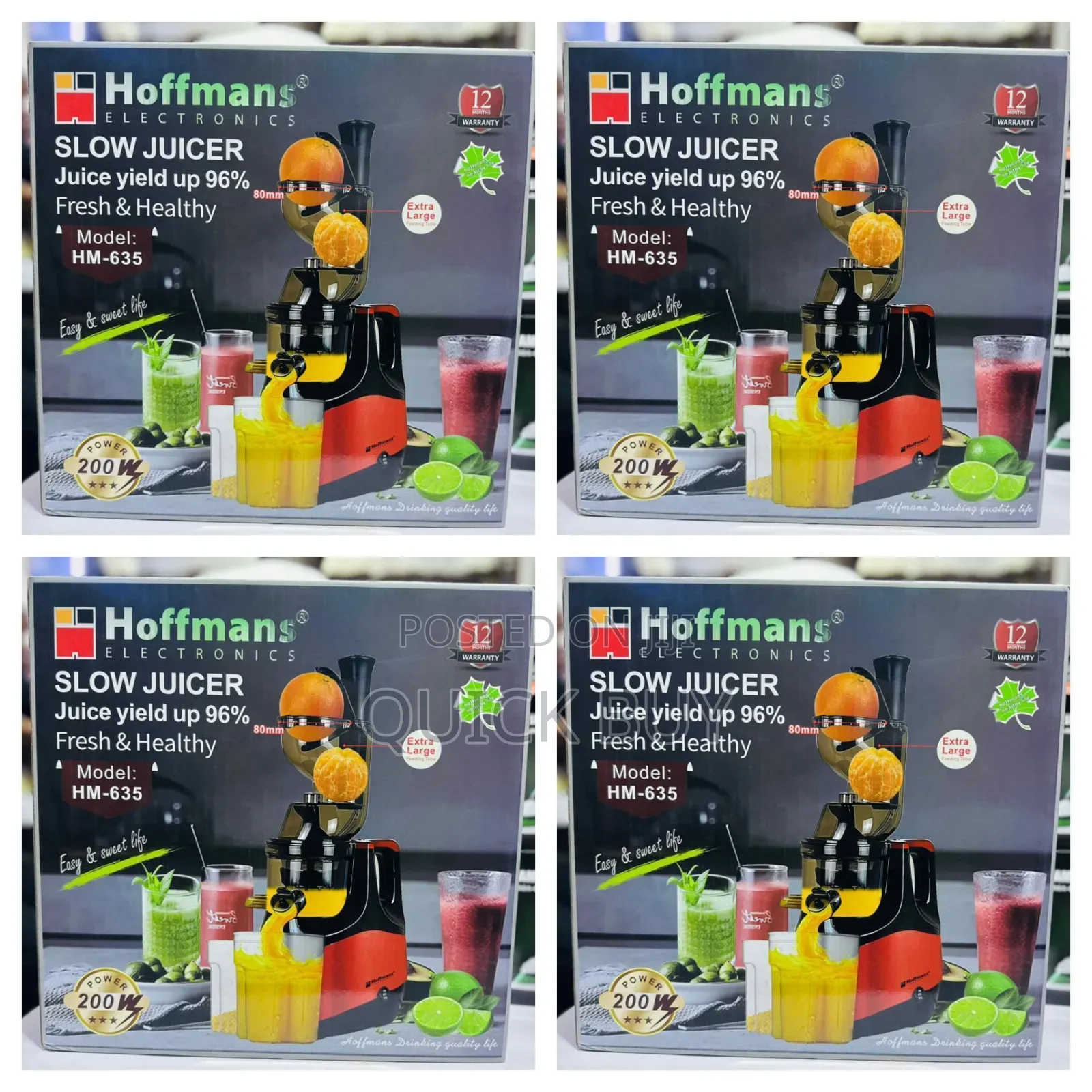 Hoffmans Slow Juicer-New