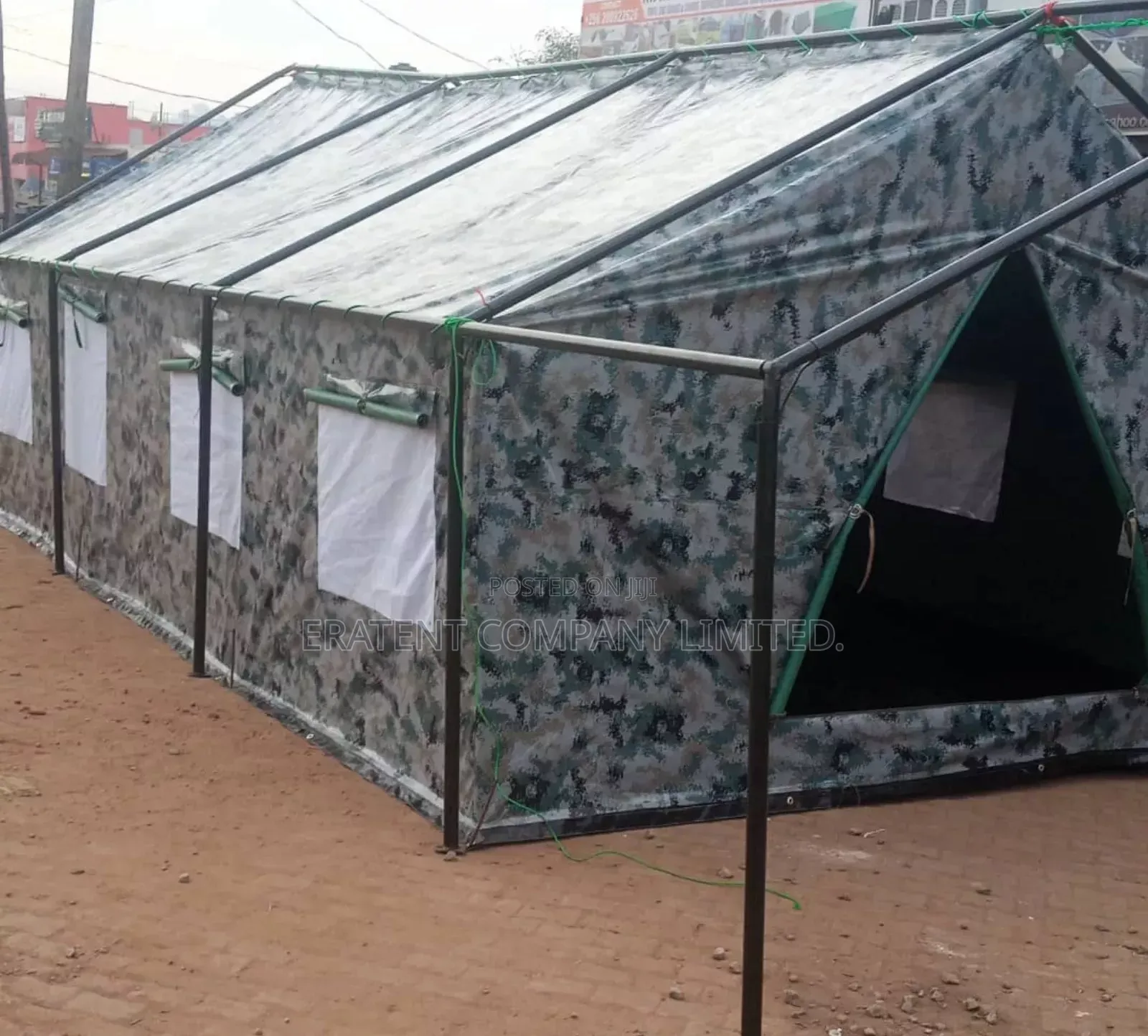 Army Green PVC Camping Tent