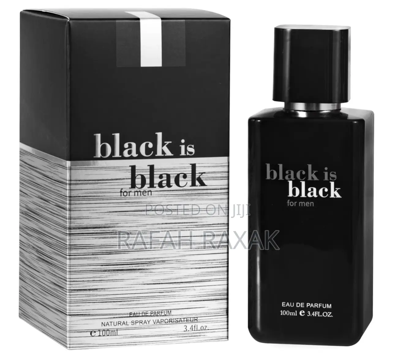 Black Is Black for Men Eau De Parfum