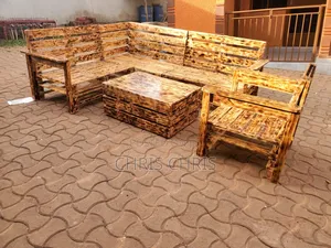 Pallet Gas Burnt Chairs