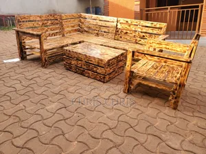 Pallet Gas Burnt Chairs
