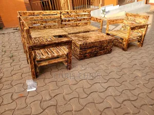 Pallet Gas Burnt Chairs