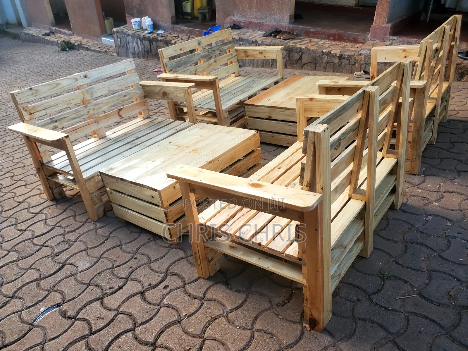 Pallet Seater Set