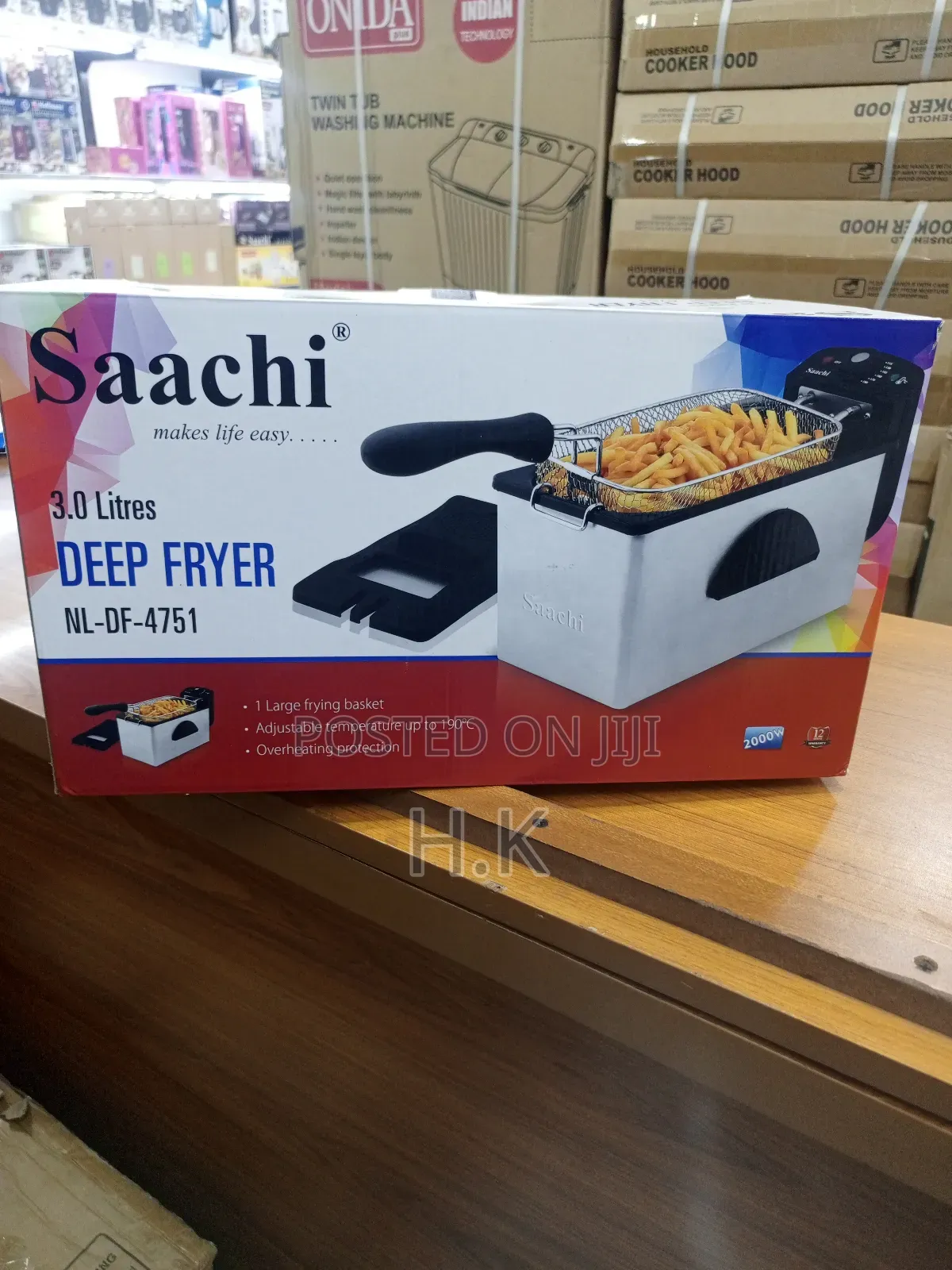 Saachi 3.0 Litres Deep Fryer, Model Nl-Df-4751.