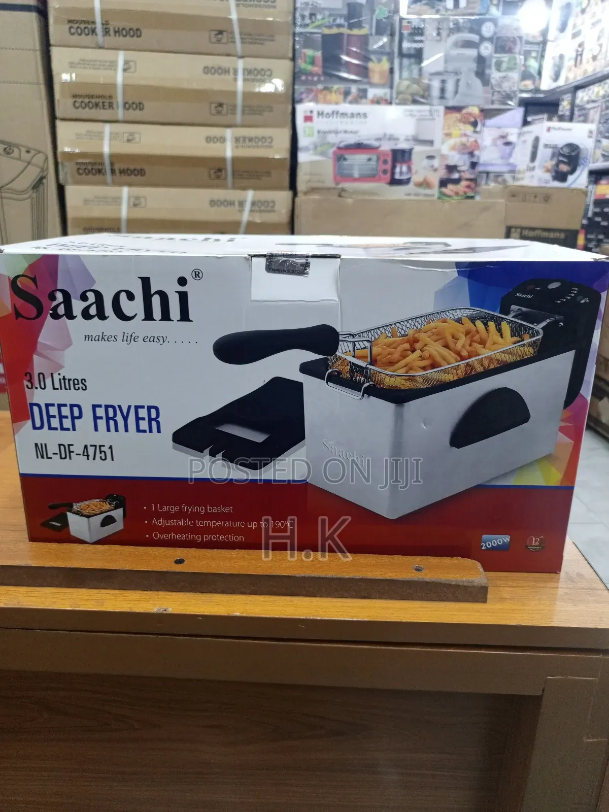 Saachi 3.0 Litres Deep Fryer, Model Nl-Df-4751.