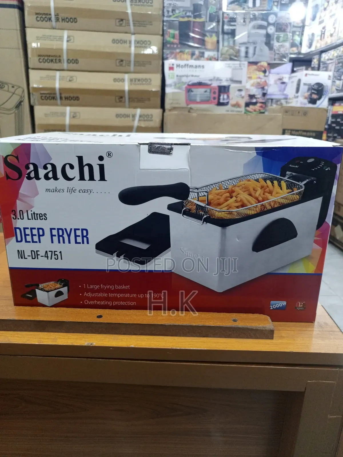 Saachi 3.0 Litres Deep Fryer, Model Nl-Df-4751.