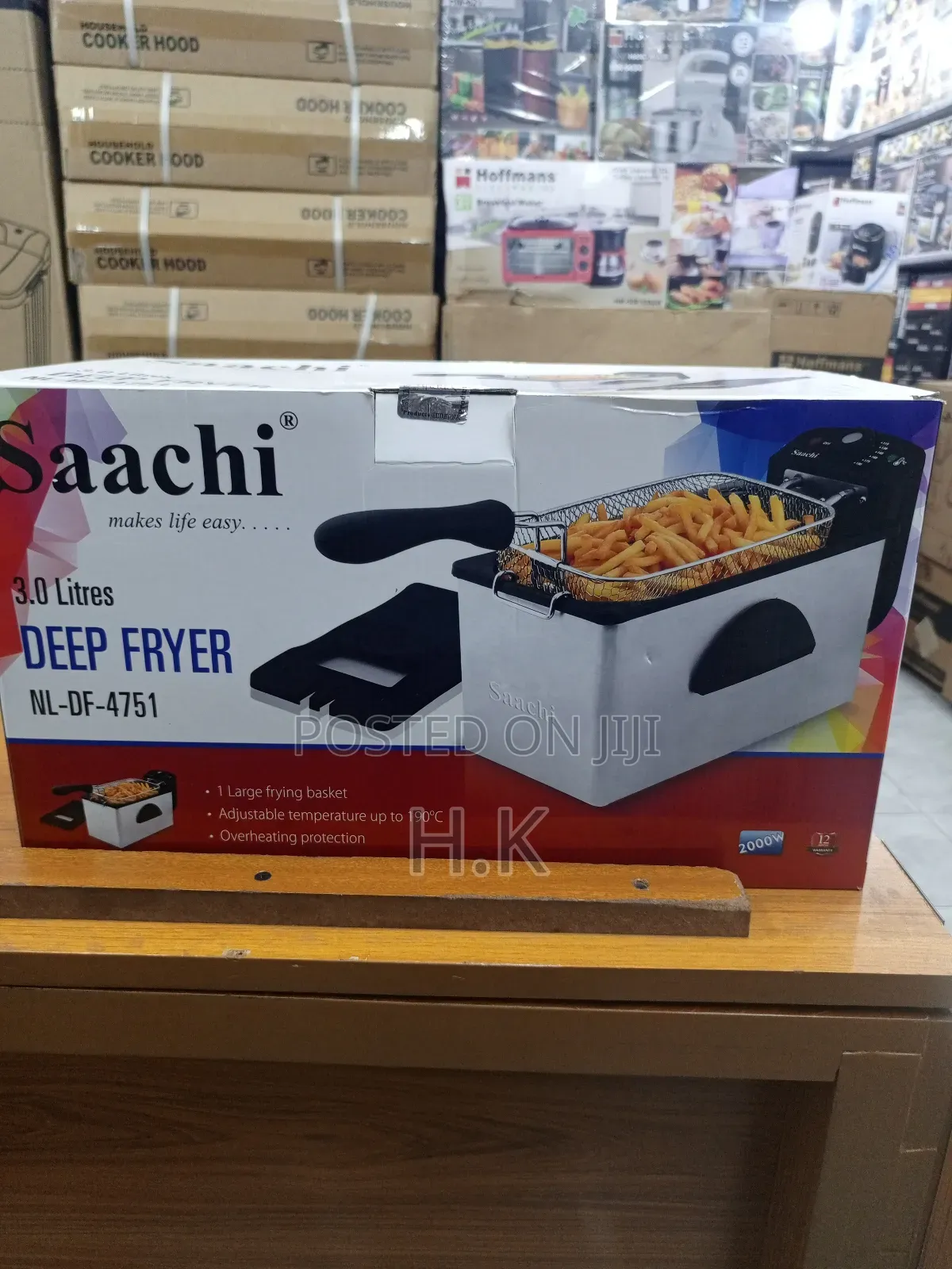 Saachi 3.0 Litres Deep Fryer, Model Nl-Df-4751.