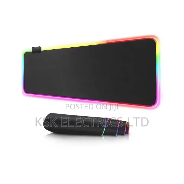 Gaming Mouse Pad XXL - RGB Led Lighting - Anti-Sl Customed