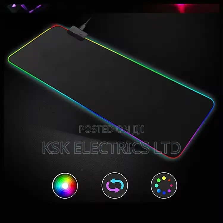 Gaming Mouse Pad XXL - RGB Led Lighting - Anti-Sl Customed