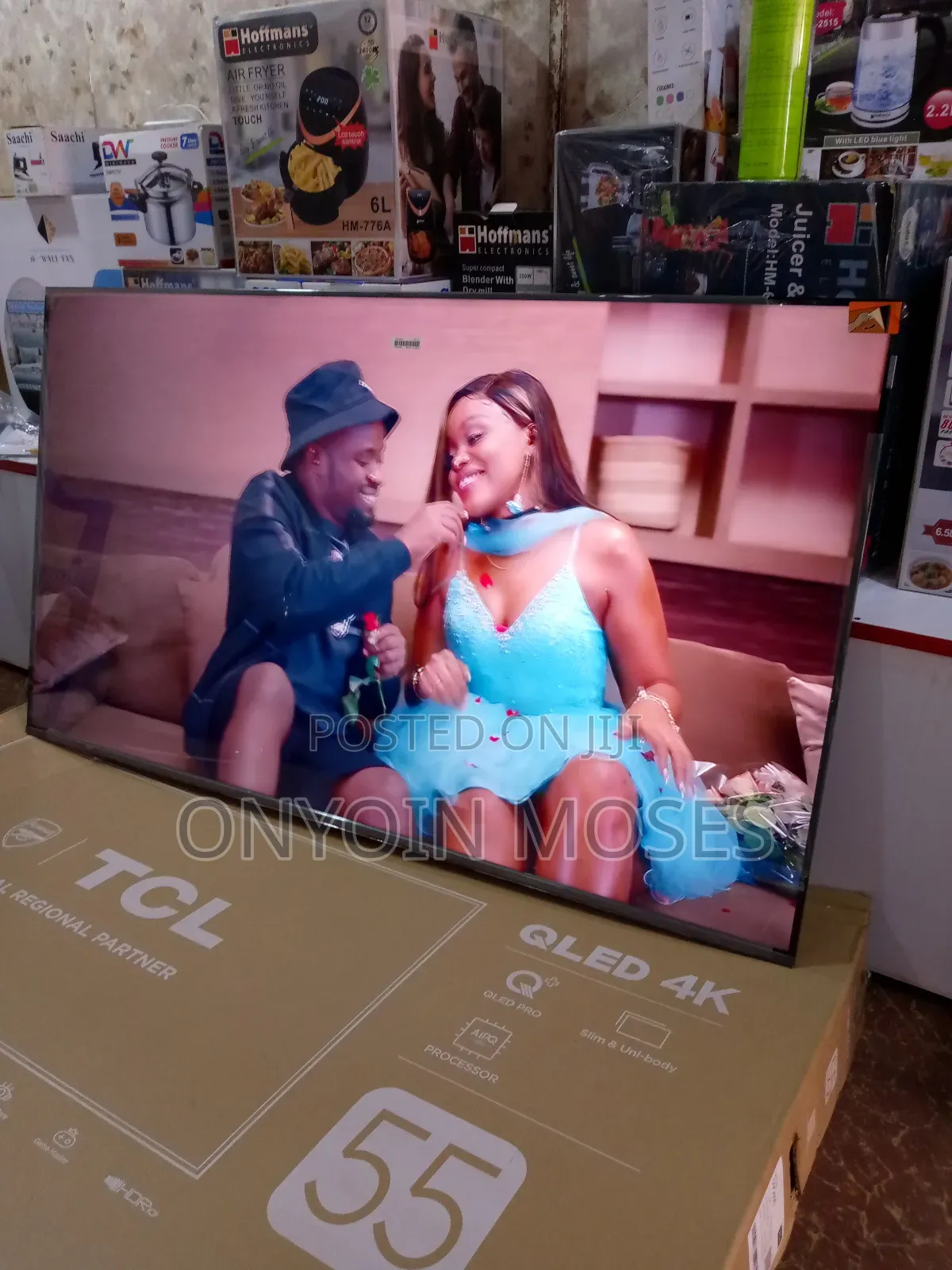 55 Inches TCL Qled Smart Google Tv