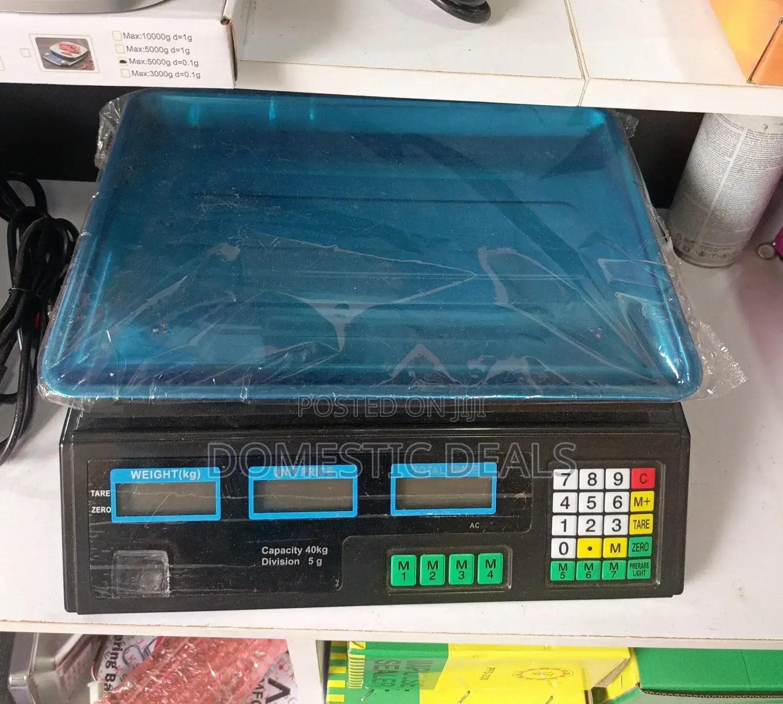 Kitchen Digital Scale 40kg Digital Weighing Scale