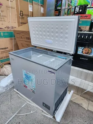Roch 300 Litres Deep / Chest Freezer - Grey(2 Yr Wrnty)