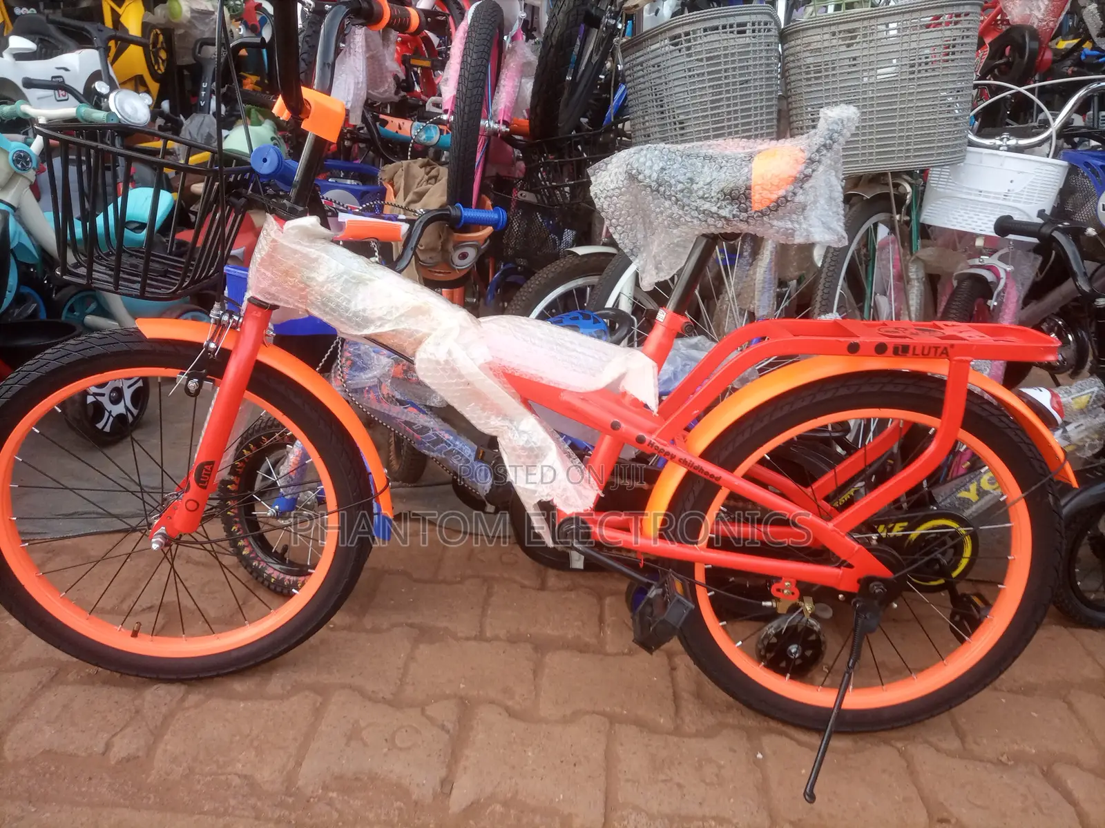 Orange Brand New Bicycle