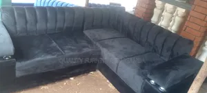 Modified Armless L Sofa Set