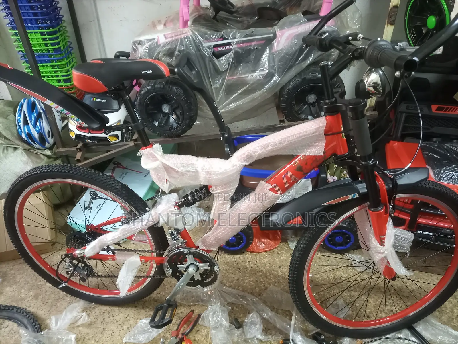 Orange Durable Bicycle