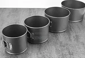 4pcs Cake Moulds Round
